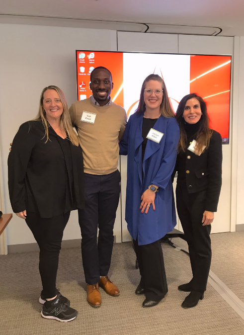 ACLM President Beth Frates was joined at last spring's ACGME/AACOM/AAMC Summit on Medical Education in Nutrition by (l to r) physician members: Karen Studer, Kofi Essel and Jaclyn Albin.