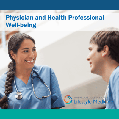 Physician And Health Practitioner Well Being Course Tile